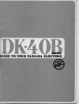 Yamaha Electone DK-40B Series Benutzerhandbuch