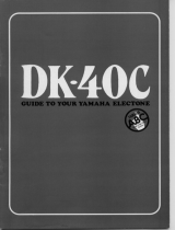 Yamaha DK-40C Bedienungsanleitung