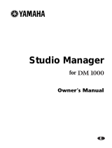 Yamaha DM 1000 Benutzerhandbuch