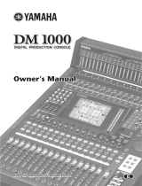 Yamaha DM1000 Bedienungsanleitung