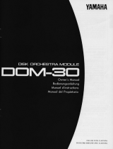 Yamaha DOM-30 Bedienungsanleitung