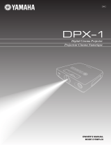 Yamaha DPX-1 Bedienungsanleitung