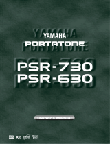 Yamaha PSR-630 Benutzerhandbuch