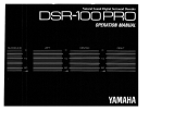 Yamaha DSP-3000 Bedienungsanleitung