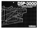 Yamaha DSP-3000 Bedienungsanleitung