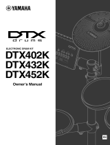 Yamaha DTX432K Electronic Drum Set Bedienungsanleitung