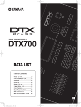 Yamaha DTX700 Benutzerhandbuch
