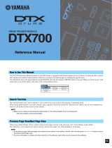 Yamaha DTX700 Benutzerhandbuch