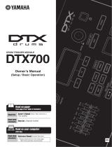 Yamaha DTX700 Bedienungsanleitung