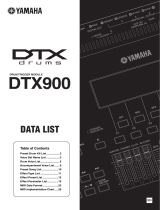 Yamaha DTX900 Datenblatt