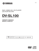 Yamaha DVSL100 Benutzerhandbuch
