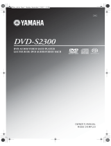Yamaha DVD-S2300 Benutzerhandbuch
