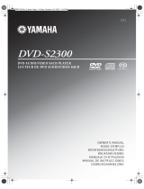 Yamaha DVD-S2300 Bedienungsanleitung