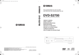 Yamaha DVD-S2700 Benutzerhandbuch