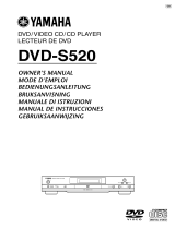 Yamaha DVD-S520 Bedienungsanleitung