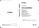 Yamaha DVD-S559MK Bedienungsanleitung