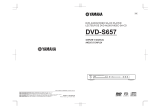 Yamaha DVD-S657 Bedienungsanleitung