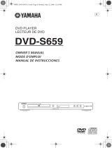 Yamaha DVD-S659 Benutzerhandbuch