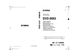 Yamaha DVD-S663 Bedienungsanleitung