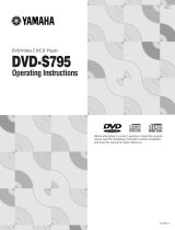 Yamaha DVD-S795 Bedienungsanleitung