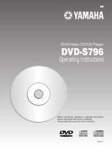 Yamaha DVD-S796 Benutzerhandbuch