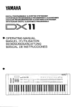 Yamaha DX11 Bedienungsanleitung