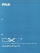 Yamaha DX7 Bedienungsanleitung