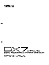 Yamaha DX7II Bedienungsanleitung