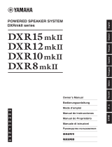 Yamaha DXR10 MKII 10 Inch Powered Loudspeaker Benutzerhandbuch