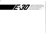 Yamaha E-30 Benutzerhandbuch