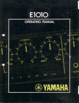 Yamaha E1010 Bedienungsanleitung
