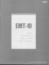 Yamaha EMT-1 Benutzerhandbuch