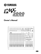 Yamaha EMX 2000 Benutzerhandbuch