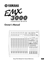 Yamaha EMX3000 Bedienungsanleitung