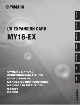 Yamaha MY16-EX Benutzerhandbuch