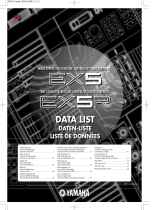 Yamaha EX5 Datenblatt