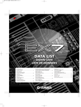 Yamaha EX7 Datenblatt