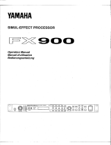 Yamaha FX900 Bedienungsanleitung