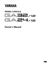 Yamaha GA24/12 Benutzerhandbuch