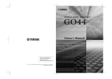 Yamaha GO44 Benutzerhandbuch