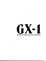 Yamaha GX-1 Bedienungsanleitung