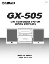 Yamaha GX-505 Bedienungsanleitung