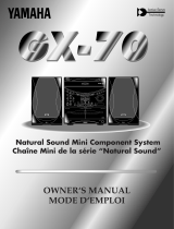 Yamaha GX-700RDS Benutzerhandbuch
