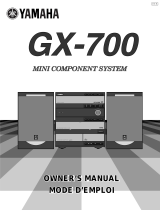 Yamaha GX700 Benutzerhandbuch
