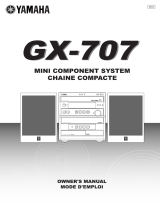 Yamaha GX-707 Benutzerhandbuch