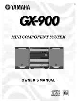 Yamaha GX-900 Benutzerhandbuch