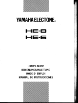 Yamaha HE-8 Bedienungsanleitung