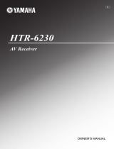 Yamaha HTR-6230BL Bedienungsanleitung