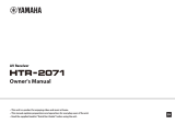 Yamaha HTR-2071 Bedienungsanleitung