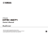 Yamaha HTR-4071 Bedienungsanleitung